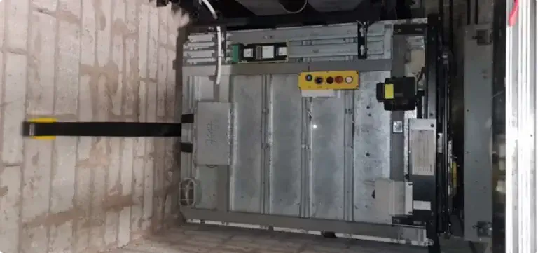 A lift shaft