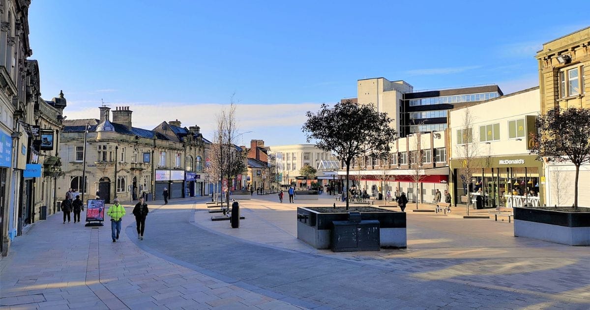 Burnley town centre
