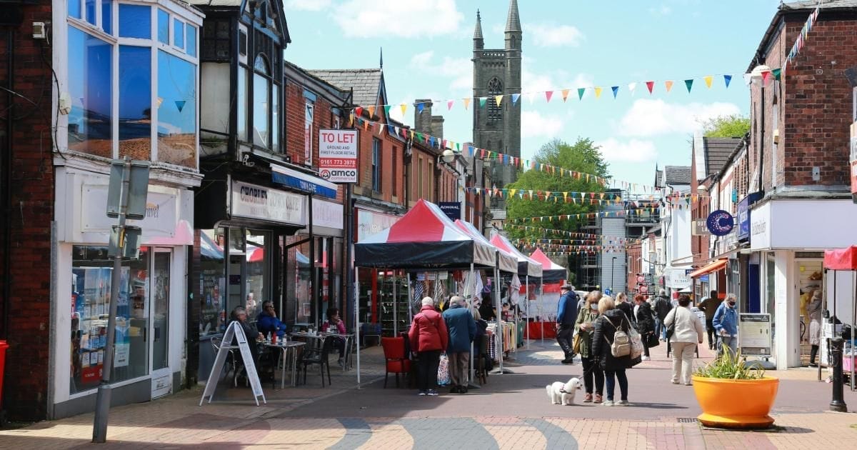 Chorley town centre