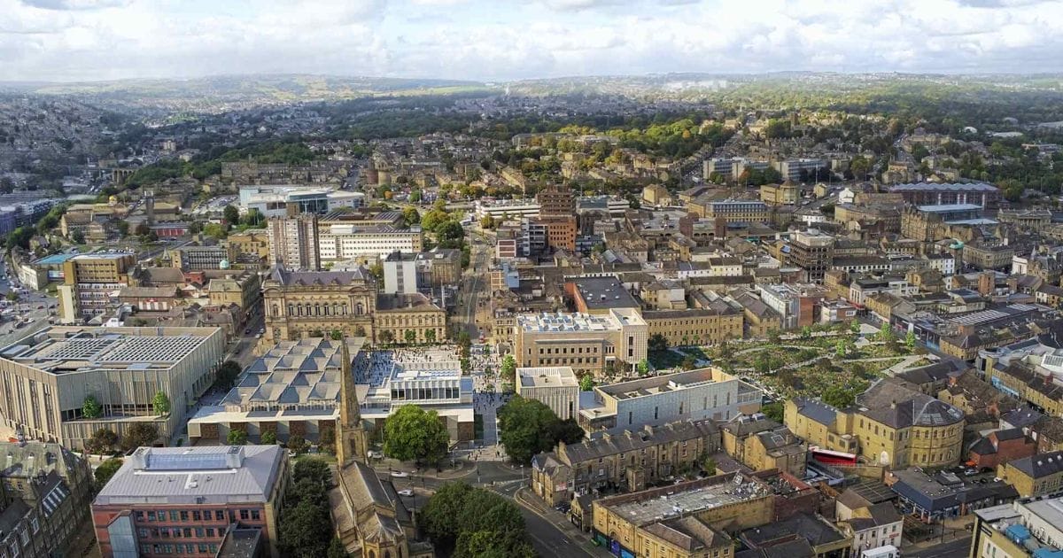 Huddersfield town centre